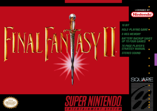 Final Fantasy II cover art