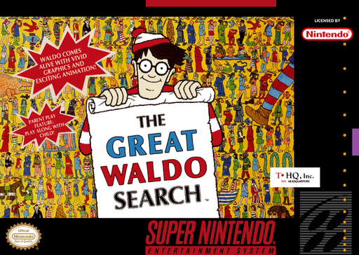 Great Waldo Search, The cover art