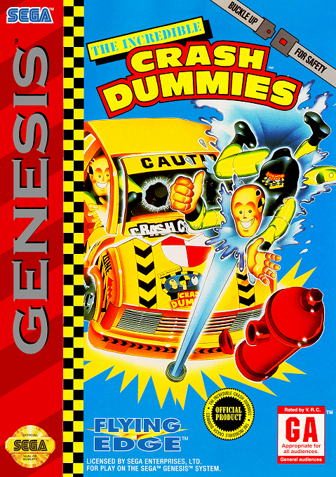 Incredible Crash Dummies The Usa Beta cover art