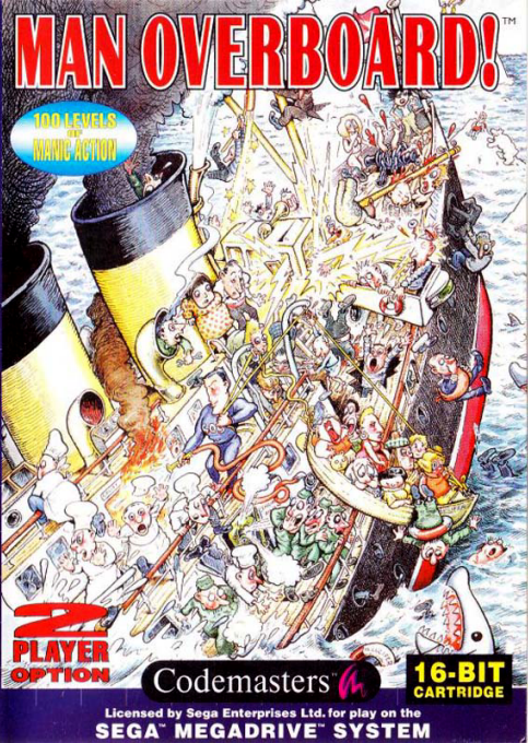 Man Overboard! (Europe) cover art