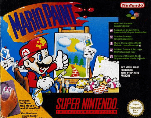 Mario Paint cover art