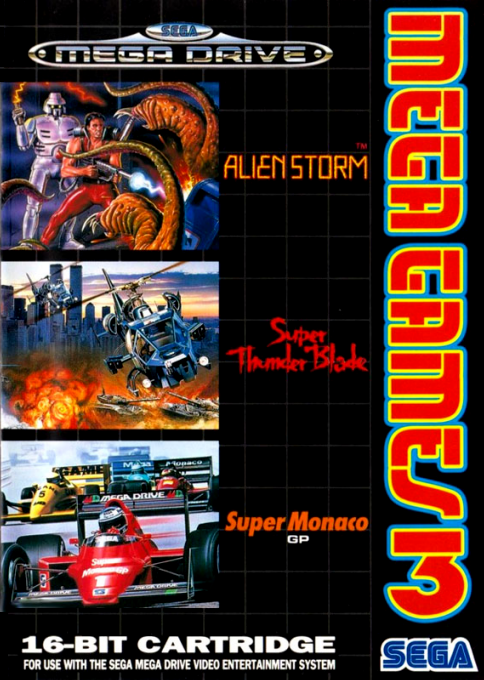 Mega Games 3 Europe cover art