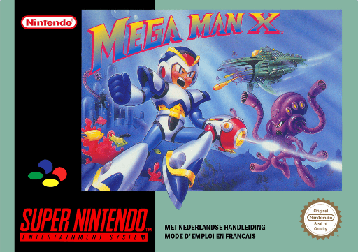 Mega Man X cover art