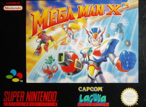 Mega Man X3 cover art