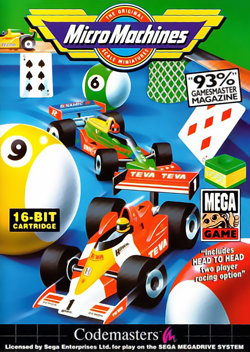 Micro Machines 2 Turbo Tournament Europe J Cart Alt cover art