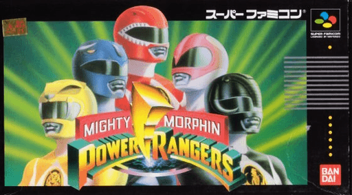 Mighty Morphin Power Rangers cover art
