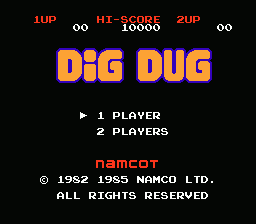 Dig Dug Screenshot