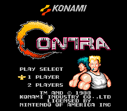 Contra Screenshot