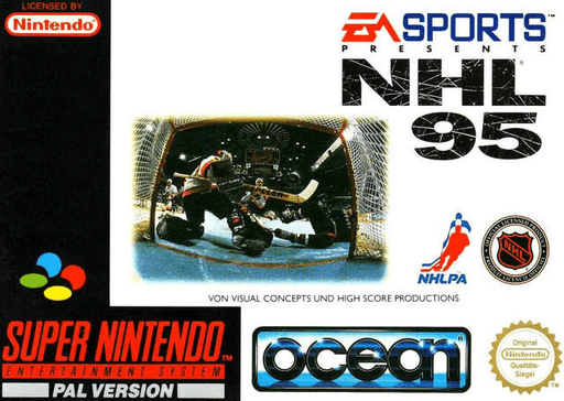 NHL 95 cover art