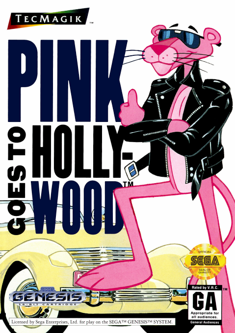 Pink Goes To Hollywood Usa Beta cover art
