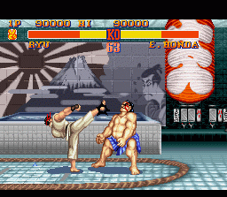 Street Fighter II Screenshot
