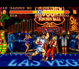 Street Fighter II Screenshot