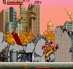 Crude Buster World Fu Version