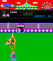 Circus Charlie Level Select Set 1 cover art