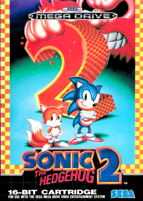 Sonic the Hedgehog 2 (colourised ending hack) cover art