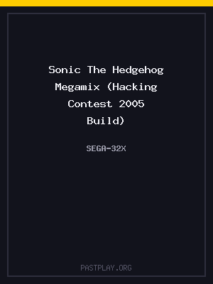 Sonic The Hedgehog Megamix (Hacking Contest 2005 Build)