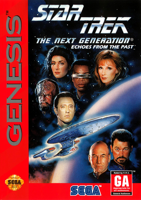 Star Trek – The Next Generation – Echoes from the Past (USA) (v1.1) cover art