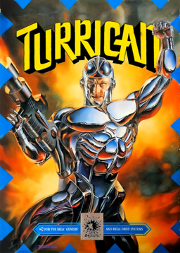 Turrican (USA) cover art