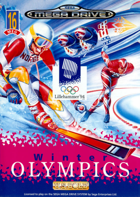 Winter Olympics (Japan) cover art