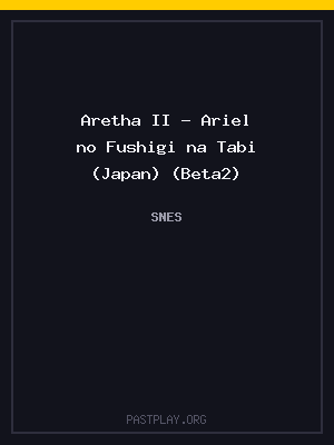 Aretha II – Ariel no Fushigi na Tabi (Japan) (Beta2)