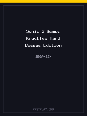 Sonic 3 & Knuckles Hard Bosses Edition