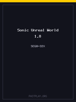 Sonic Unreal World 1.8 cover art