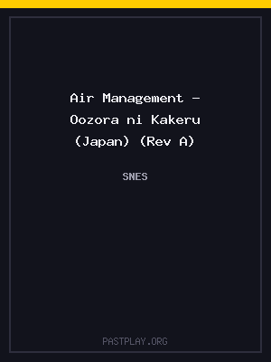 Air Management – Oozora ni Kakeru (Japan) (Rev A)