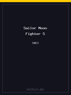 Sailor Moon Fighter S cover art