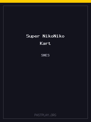 Super NikoNiko Kart cover art