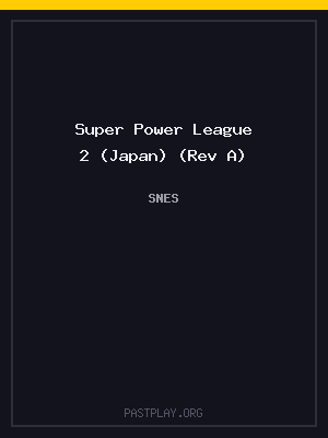 Super Power League 2 (Japan) (Rev A)