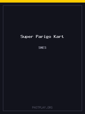 Super Parigo Kart cover art