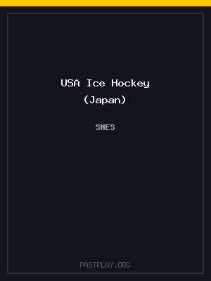 USA Ice Hockey (Japan)