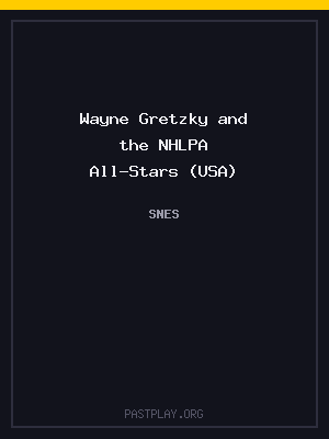 Wayne Gretzky and the NHLPA All-Stars (USA)