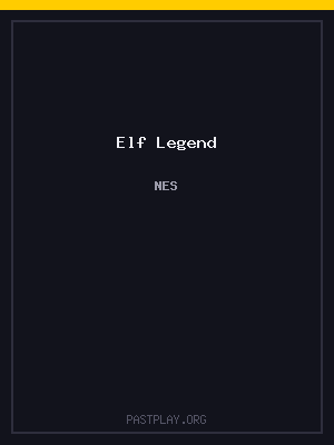 Elf Legend cover art