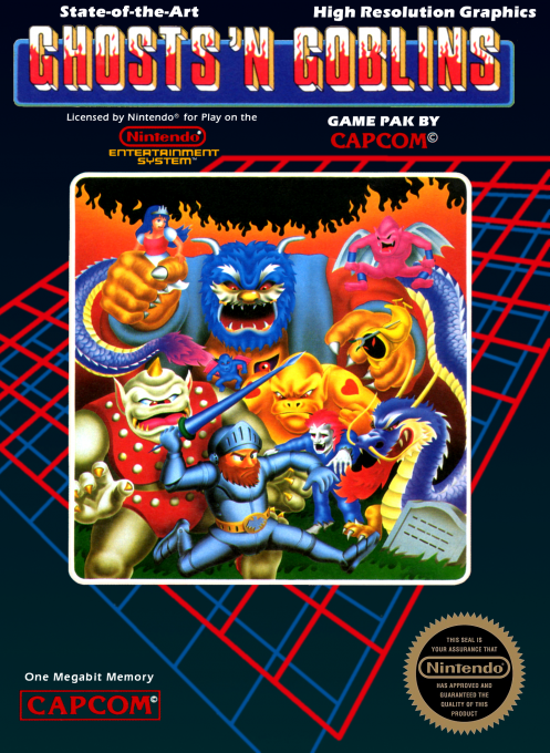 Ghosts’N Goblins Easy cover art