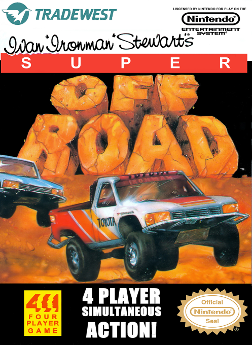 Ivan ‘Ironman’ Stewart’s Super Off-Road (Europe) cover art