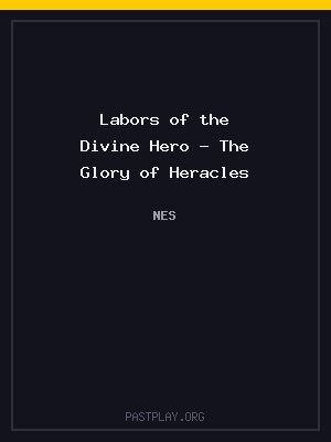 Labors of the Divine Hero – The Glory of Heracles cover art