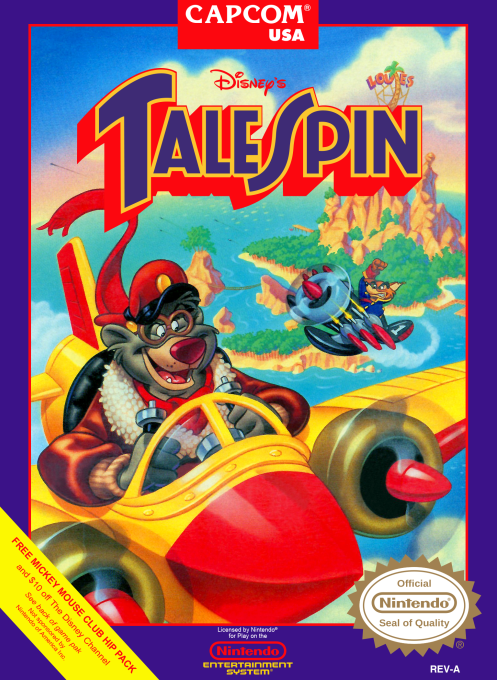 TaleSpin (Europe) cover art