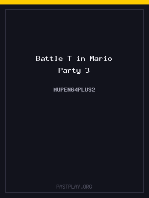 Battle T in Mario Party 3 cover art