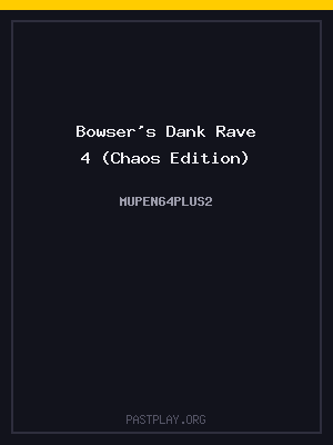 Bowser’s Dank Rave 4 (Chaos Edition) cover art