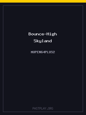 Bounce-High Skyland cover art