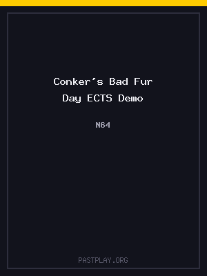 Conker’s Bad Fur Day ECTS Demo