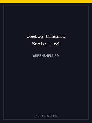 Cowboy Classic Sonic Y 64 cover art