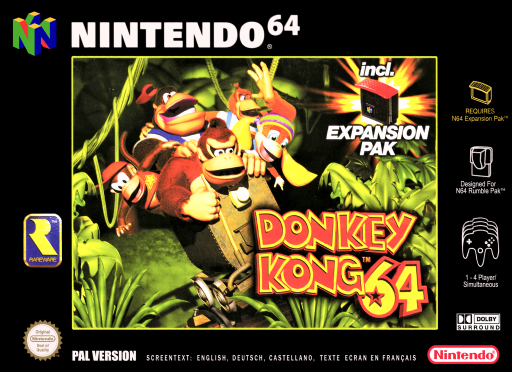 Donkey Kong 64 – Banjo-Kongzooie cover art