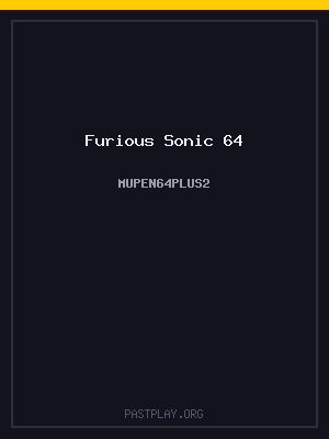 Furious Sonic 64 cover art