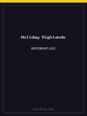 Holiday Highlands cover art