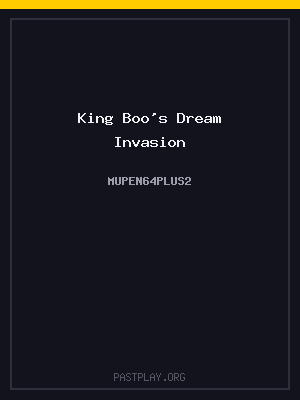 King Boo’s Dream Invasion cover art