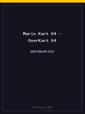 Mario Kart 64 – OverKart 64 cover art