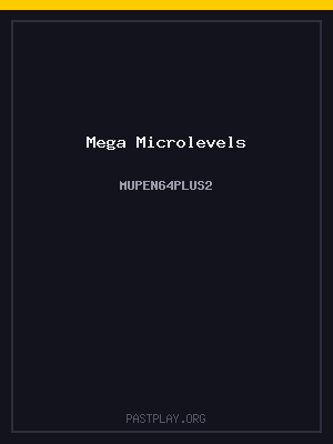 Mega Microlevels cover art