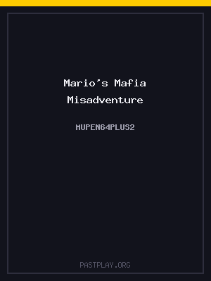 Mario’s Mafia Misadventure cover art